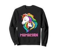 Mamacorn Loving Mama Unicorn And Daughter Sweatshirt