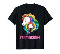 Mamacorn Loving Mama Unicorn and Daughter T-Shirt