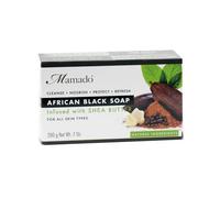 Mamado African Black Soap Infused With Shea Butter 200 g
