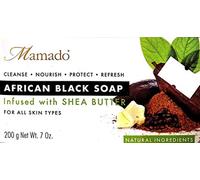 Mamado African Black Soap Infused with Shea Butter 200g