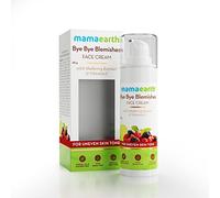 Mamaearth Bye Bye Blemishes Face Cream | Reduces Spots, Marks & Scars | Revives Natural Glow with Vitamin C & Mulberry Extract | Non-Greasy Formula | 30ml