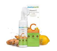 Mamaearth Vitamin C Face Wash with Foaming Silicone Cleanser Brush Powered by Vitamin C & Turmeric - 150ml