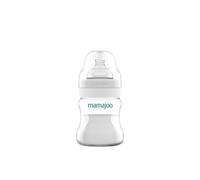 Mamajoo Anti-Colic PP Baby Bottle Slow Flow 0+ months 150ml - Silver