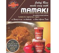 Mamaki All in One Instant Jollof Rice Sauce - Authentic Jollof Rice Made Easy! 500g (1000ml (1L))