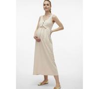 Mamalicious Evi Lia Ankle Sleeveless Midi Dress