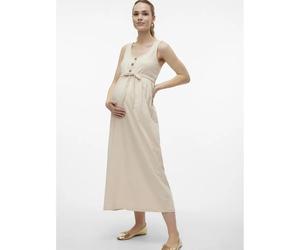 Mamalicious Evi Lia Ankle Sleeveless Midi Dress