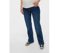 Mamalicious Edina Flared Fit Db Maternity Jeans Blue 28 / 32