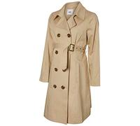 MAMALICIOUS Maternity Trench Coat, Brown UK Size XS