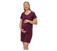 Mamalicious Mira Solid Maternity Short Sleeve Nightgown