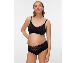 Mamalicious Mlilja 2-Pack Nursing Bra, Black, Size S/M, Women Black