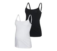 Mamalicious Kerrie Maternity Sleeveless T-shirt White L Woman