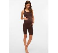 Mamalicious Mltia Jeanne Maternity Shorts, Brown, Size S/M, Women Brown