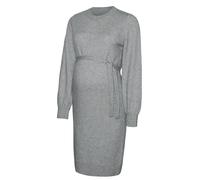 Mamalicious Newanne Maternity Long Sleeve Dress Grey S