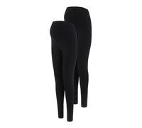 Mamalicious_NOS Women's Mlemma Long Leggings 2-p A. E. Noos, Black/Pack: Black, L