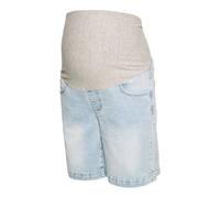 Mamalicious Oslo Slim Fit Maternity Denim Shorts Blue XS Woman