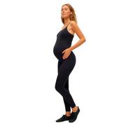 MAMALICIOUS Women's Mlpaulette Strap Active Jumpsuit Noos, Black, S-M
