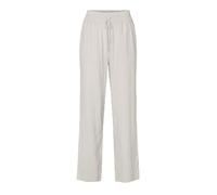 SELECTED FEMME Women's Slfviva-gulia Hw Long Linen Pant Noos Trousers, Sandshell, 14