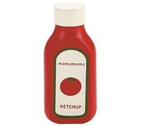 MaMaMeMo Bottle of ketchup wood 10 cm red