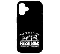Mama's Dairy Farm Fresh Milk All Natural Baby Breast Feeding Case for iPhone 16