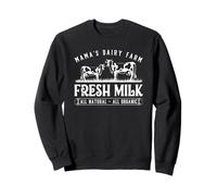 Mama's Dairy Farm Fresh Milk All Natural Baby Breast Feeding Sweatshirt