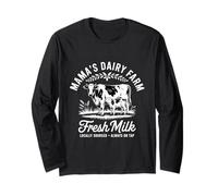 Mama's Dairy Farm Fresh Milk Mama Breastfeeding Long Sleeve T-Shirt