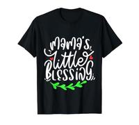 Mama's Little Blessing Baby Boy Girl New Mother Mum Momma Value Graphic T-Shirt, Men, Black, L