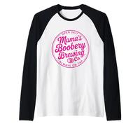 Mamas Milk Bar Funny Breast Feeding Raglan Baseball Tee