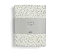 Mamas & Papas 2 Pack Cot/Bed Fitted Sheets, Seedling Leaf