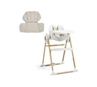 Mamas & Papas 2 Piece Eno Highchair & Cashmere Cushion Set Beige