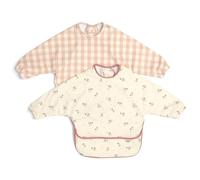 Mamas & Papas 2pk Long Sleeve Messy Bib