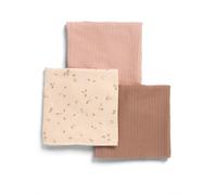 Mamas & Papas 3 Pack Large Muslin Squares, One Colour One Colour