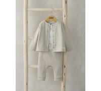 Mamas & Papas 3pc Pure Cotton Duck Print Outfit (0-12 Mths) - 0-3 M - Multi, Multi