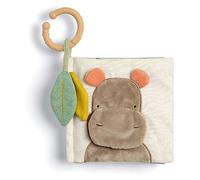 Mamas & Papas Activity Book - Filled with crinkly Pages, Peekaboo Flaps, 3D Elements, and Textured taggies - Baby Sensory Toy Book - Baby Play - Safari Theme - from Birth - 23x16x4.5cm - BPA Free