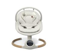Mamas & Papas Alto Smart Baby Swing, Touchscreen, Multi Speed, Melodies, Bluetooth and Remote Control - Cashmere