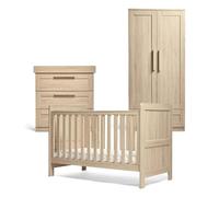 Mamas & Papas Atlas 3 Piece Furniture Set (Cot Bed, Dresser Changer & Wardrobe)