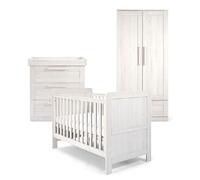 Mamas & Papas Atlas 3 Piece Furniture Set (Cot Bed, Dresser Changer & Wardrobe)