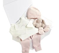Mamas & Papas, Baby Girl Gift Box, Little Sister, New Born Baby Gift Set - Medium