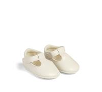Mamas & Papas Baby Leather T-Bar Pre-Walker Shoes (0-12 Mths) - 6-12M - White, White