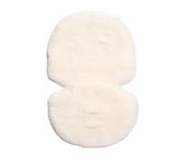 Mamas & Papas Baby Luxury Sheepskin Liner for Pram, Pushchair, Buggy, Stroller ? Glacier White