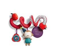 Mamas & Papas Baby Spiral Travel Toy for Kids, Pushchair, Cot - Cheeky Faces