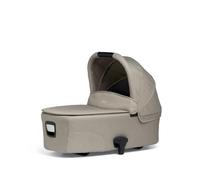 Mamas & Papas Flip XT3 Carrycot - Fawn | Lie-flat Design, Protective UPF 50+ Hood, Breathable Ventilated Base, Easy Click-In Attachment System, From birth to 9kg