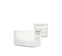 Mamas & Papas Franklin 2 Piece Cotbed Set with Dresser White