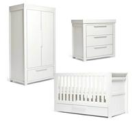 Mamas & Papas Franklin 3 Piece Cot Bed Range with Dresser and Double Wardrobe