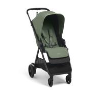 Mamas & Papas Libro, Lightweight Travel Stroller, Buggy, One Handed Fold, Compact Storage, Lie-Flat Seat, Newborn to 4 Years, Bay Green