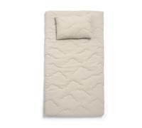 Mamas & Papas Luxury Baby Nappy Changing Mattress with Machine Washable Cover, Removable Towelling Insert & Detachable Pillow, Duckling