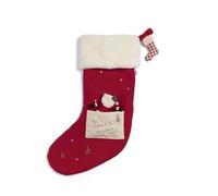 Mamas & Papas My First Christmas 2024 Large Stocking Santa, Red