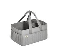 Mamas & Papas Nappy Caddy - Grey Waffle