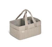 Mamas & Papas Nappy Caddy, Nursery Organizer for Changing Station and Travel, Storage Solution, Baby Shower Idea, Cashmere Waffle, 37 x 20 x 7cm