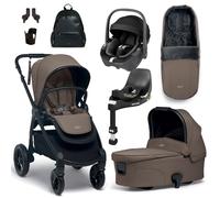 Mamas & Papas Ocarro Travel System & 360 Base Bundle, Cafe