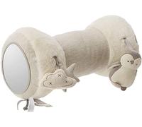 Mamas & Papas Tummy Time Roll, Interactive Soft Baby Pillow with Integrated Rattle, Wish Upon A Cloud